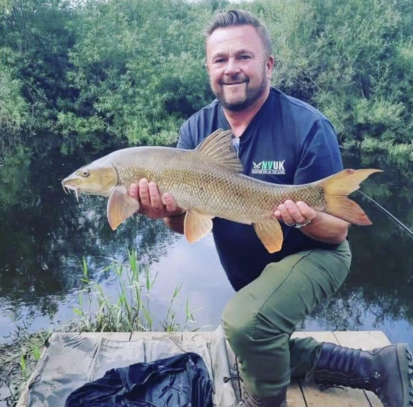 A stunning summer barbel from the pegs