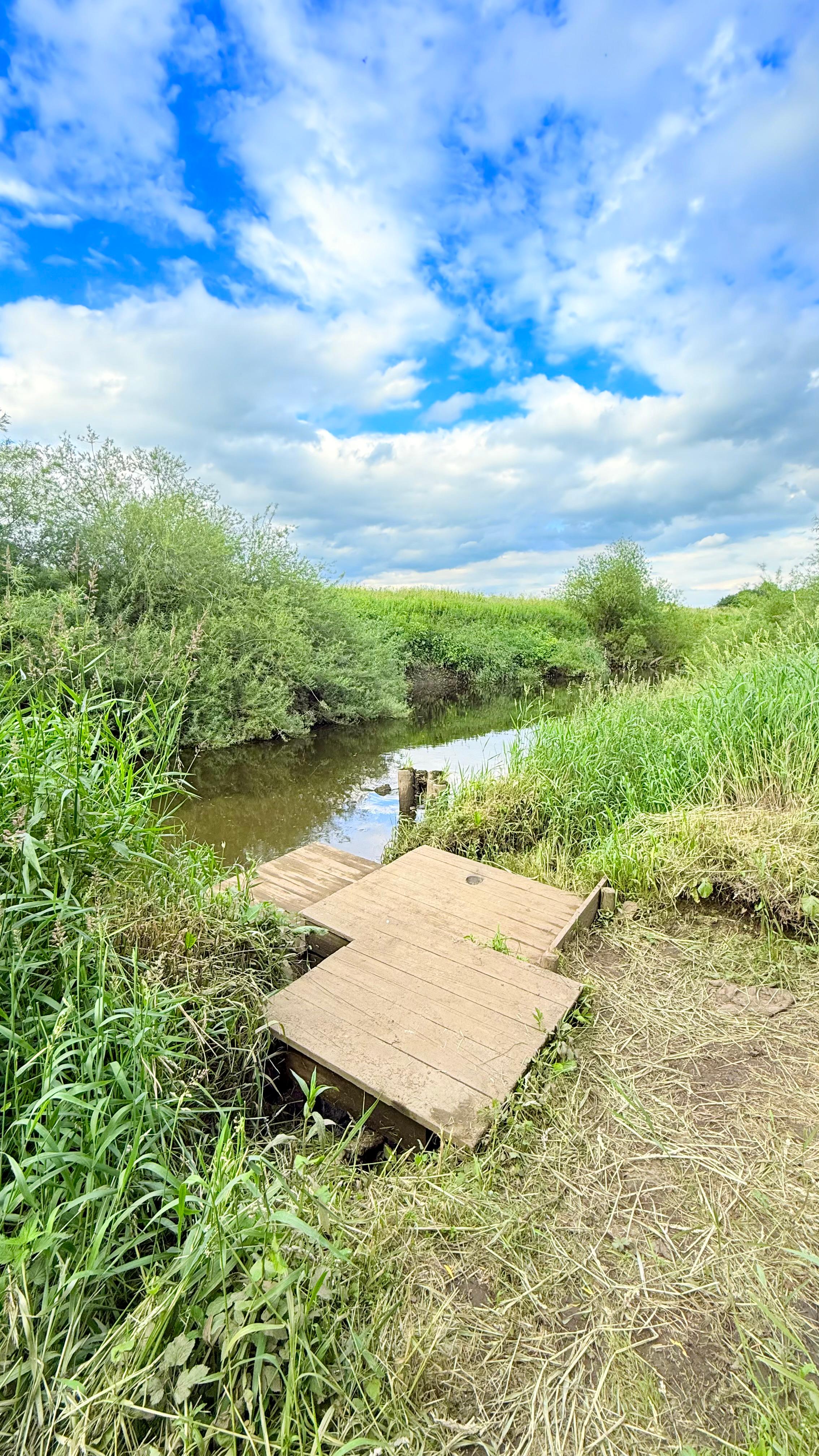 Right peg on the River Wharfe at Wharfe Bank Fishing